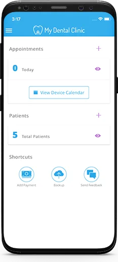 my dental clinic app